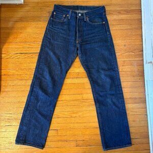 Vintage 501 Levis - Dark Blue - W30 L32